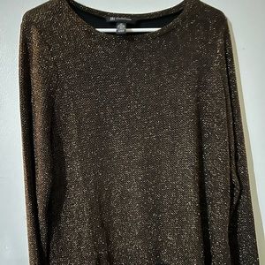 Inc Black with Gold Sparkles